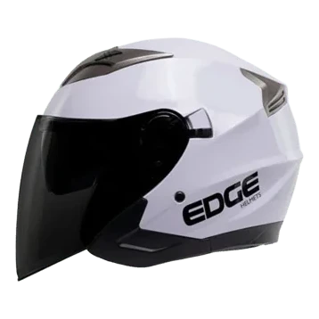 Casco EDGE Jaguar Sólido Blanco